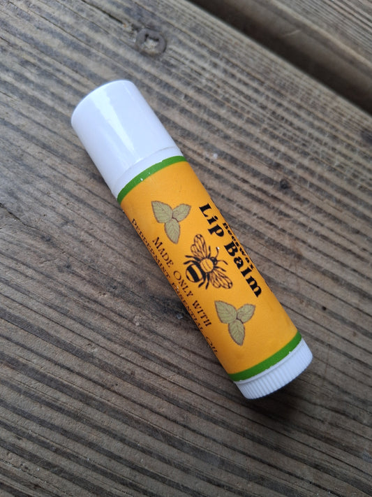 Peppermint Bee Nice Beeswax Lip Balm