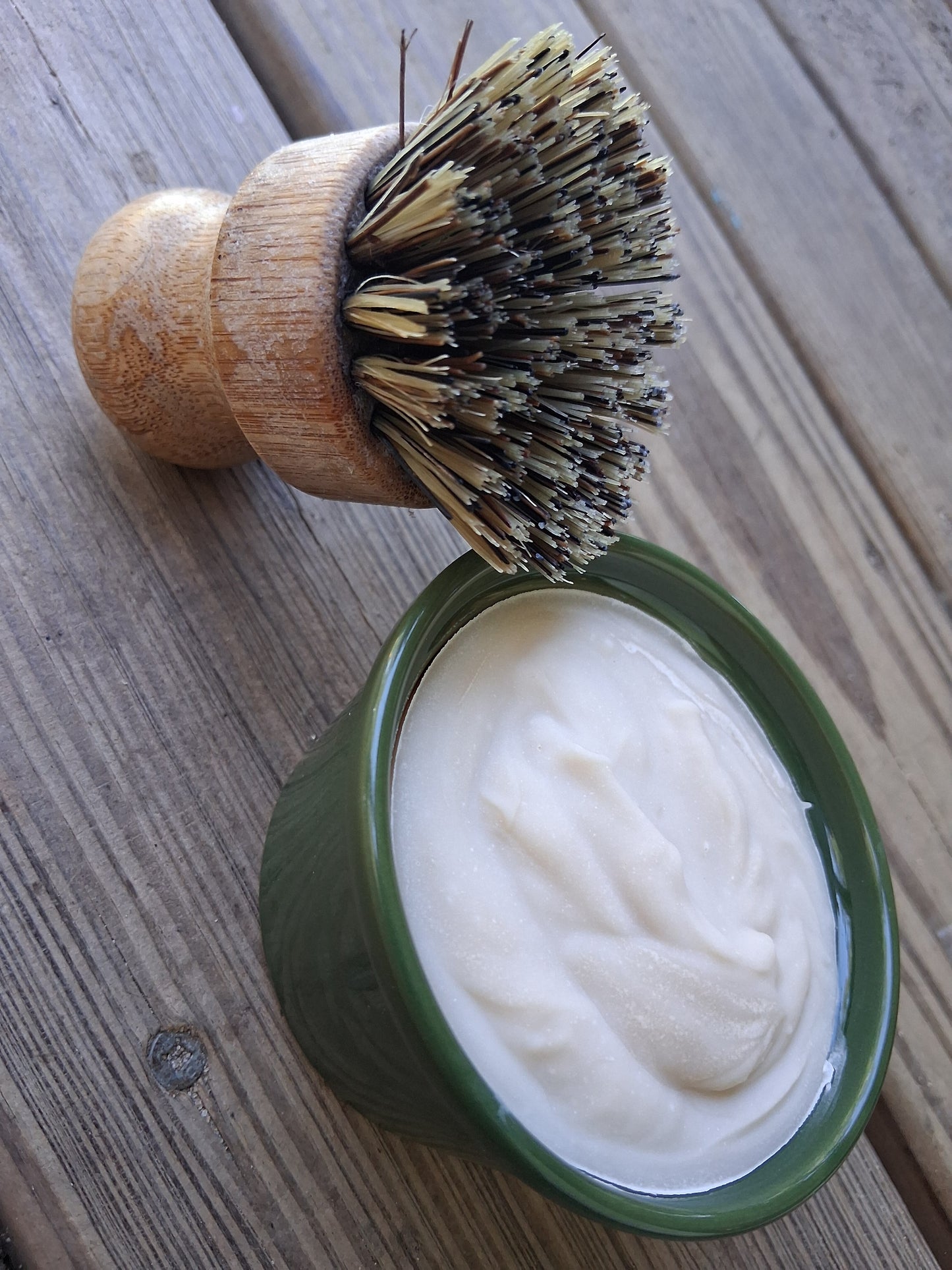 Solid Dish Soap + Brush