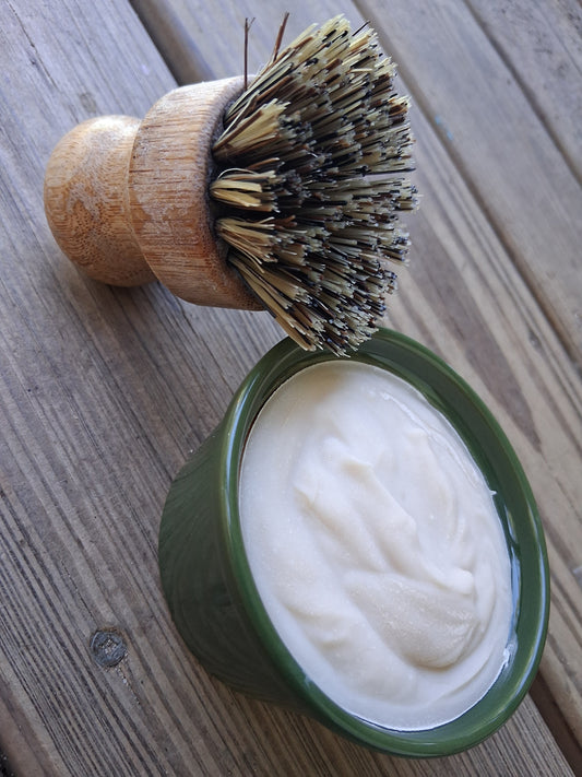 Solid Dish Soap + Brush